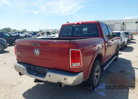 2013 Ram 1500 Laramie из США, поврежденный, VIN 1C6RR6NT4DS557112